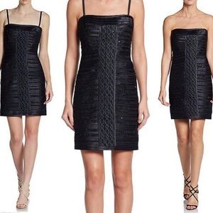 Black BCBG MAXAZRIA Strapless Dress